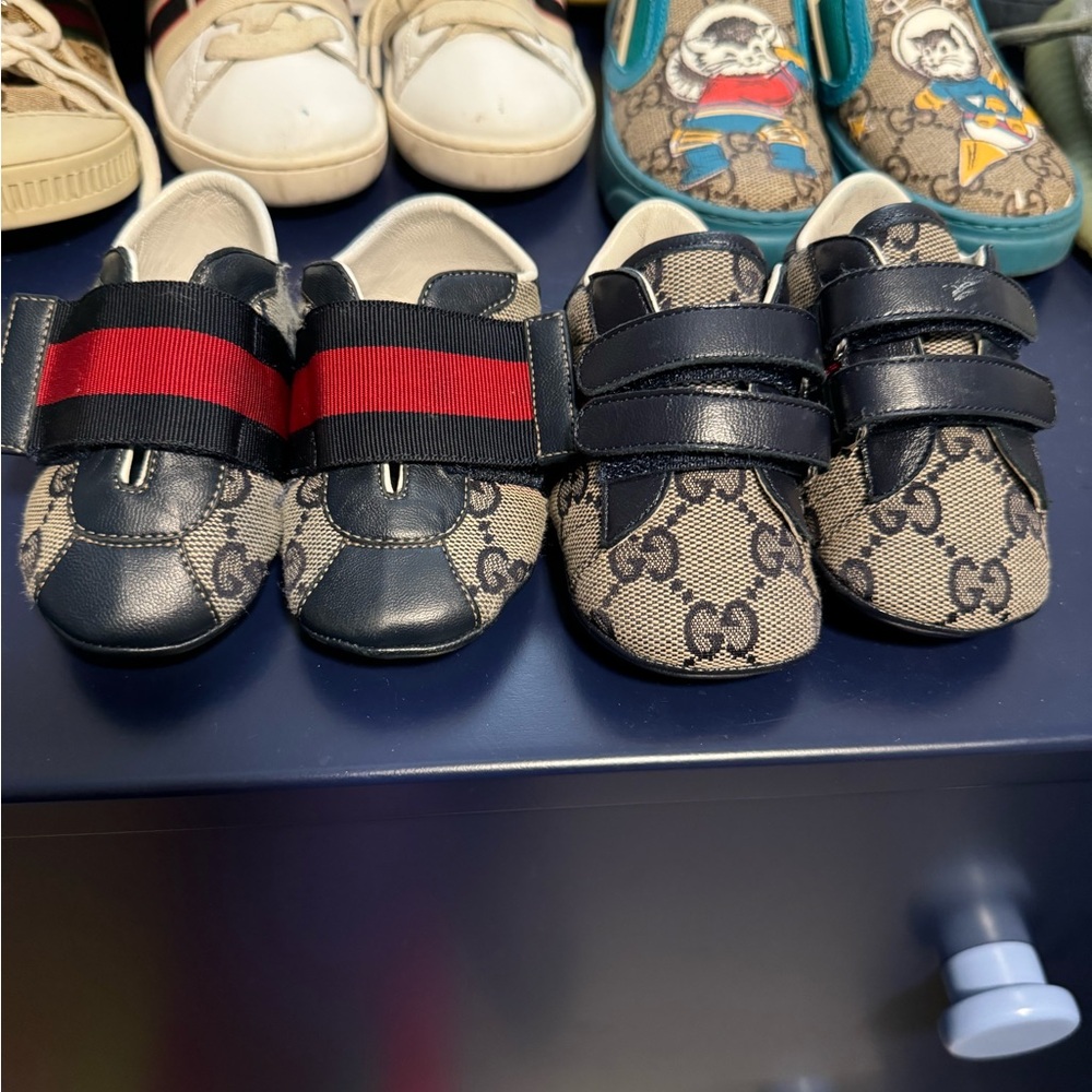 2 Pair of Gucci baby shoes ONLY❗️